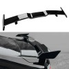 JMTBNO 57" Car Rear Trunk Spoiler TRD Style Wing Gloss
