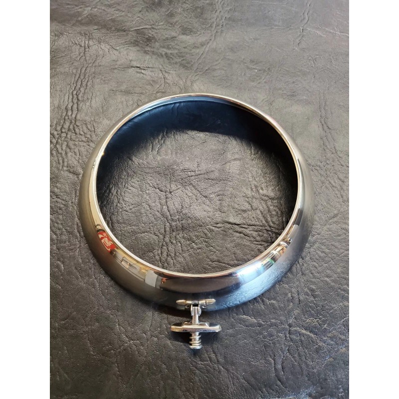 Ford Headlight bezel ring 1941 Ford Stainless 1 pc fits