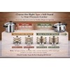 Indian Idli 4 Plates Stainless Steel Idli Stand (12 idly