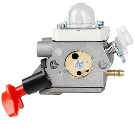 Uorimy FS 56RC Carburetor with fuel line for Stihl Trimmer FS56RC FS70R FS56 FS56C FS56R FS40 FS50 FS70RC FS70C FC56 Weed Eater Parts Replace for Zama C1M-S267A Plastic Throttle Cable Carburetor