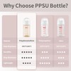 Pigeon PPSU Nursing Baby Bottle Wide Neck, Anti-Colic, Streamlined Body,