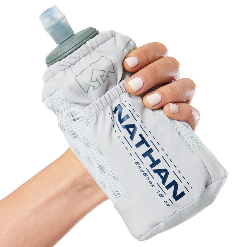 Nathan ExoDraw & ExoShot 2.0 Flask, Handheld Water Bottle for