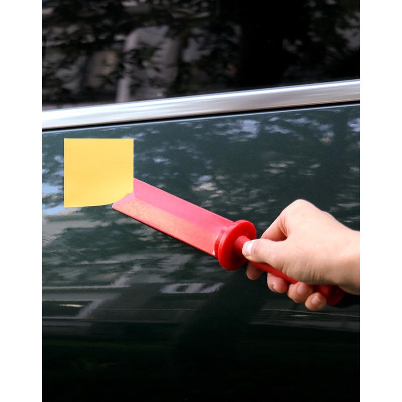 QWORK Plastic Chisel Scraper Set, 3/4", 7/8", 1", 1-1/2" Chemical