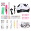 12Pcs Nail Art Kit Rhinestones Dotting Pen Nail Drill Pen