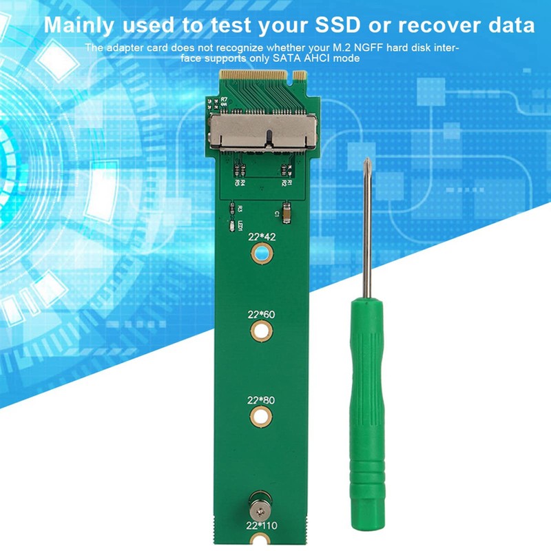 Converter Card, Test SSD or Recover Data, Support for Air