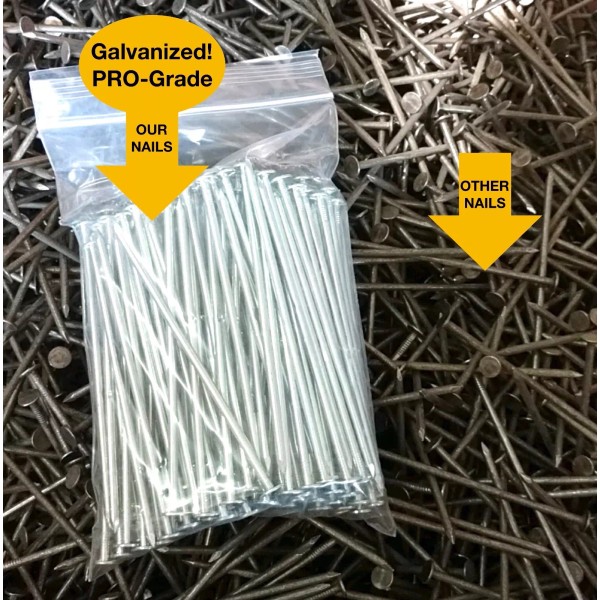 One Stop Outdoor USA MADE, 5-lbs Galvanize 5.5"in Artificial /