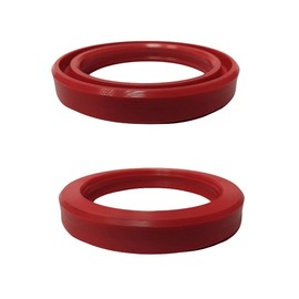 Nutring Symmetrical TTU 30 mm x 40 mm x 10 mm Made of NBR Sealing Ring 30 x 40 x 10 Hydraulic Seal for Hydraulic Cylinder Piston Seals Pack of 5
