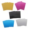 Tofficu 5sets 25pcs Smooth Blank Business Cards for DIY Engraving