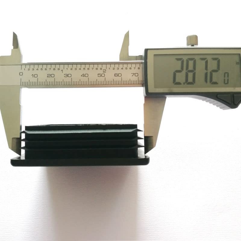 Hydanle 8 Pack 3 Inch Square Plastic Plugs, 75mm×75mm Insert