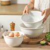 Hasense Mixing Bowls, Ceramic Serving Dishes for Cooking, Baking, Prepping,