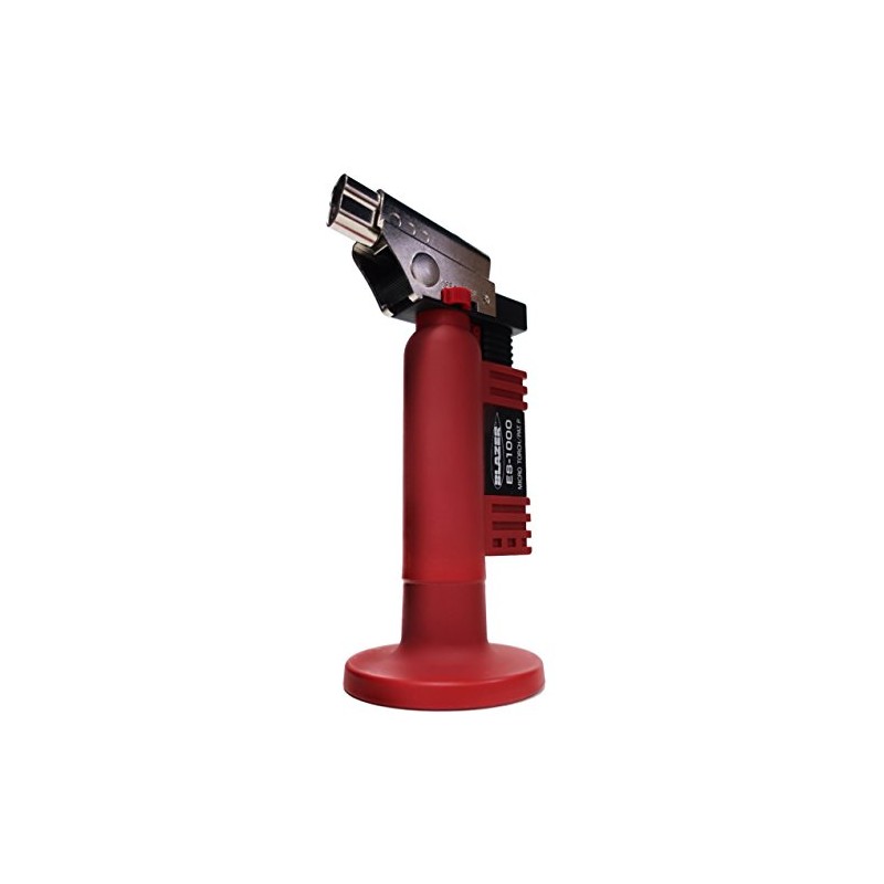 Blazer ES1000 Angled Head Butane Micro Torch, Red