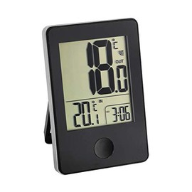 SELVA Wireless Thermometer POP, Meter for Outdoor and Indoor Temperature, Wireless, Transmission up to 50 Metres