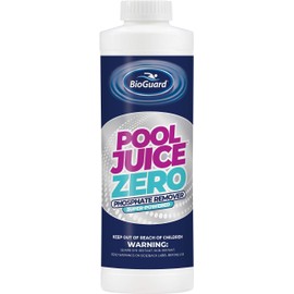 BioGuard Pool Juice Zero Phosphate Remover (Zero Phos), 1 qt, Quickly Reduce Phosphate Levels, Ideal for All Types of Swimming Pools