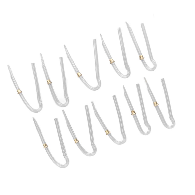 10pcs Preformed Earmold Hearing Aid Tubes Professional BTE Hearing Aid