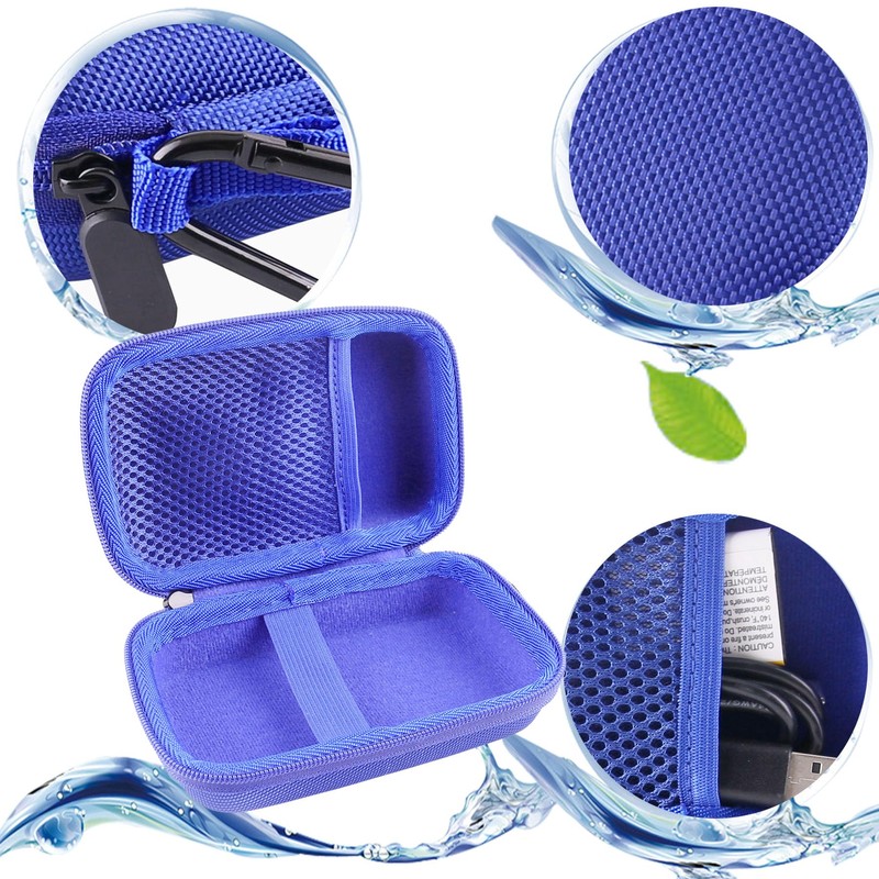 WERJIA Storage Case Compatible with Ricoh WG-90/WG-80/WG-70/WG-60/WG-50/WG-40 Digital Camera Storage