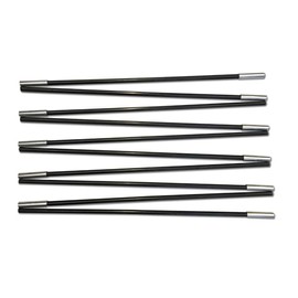 TentSpares - Vango Hudson 500XL Tent, Black Coded Fibreglass Side Door Pole Run 2019-2020, Durable Tent Poles Replacement for Camping