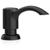 SAMODRA Built in Kitchen Sink Soap Dispenser (Matte Black) with