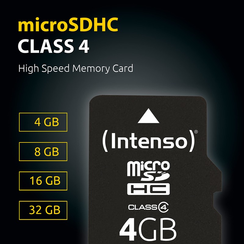 Intenso Micro SDHC memory card