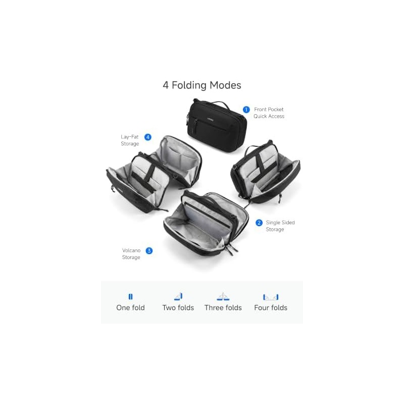 Cable Organizer Travel Pouch, Compact Lightweight Accessory for Travel and