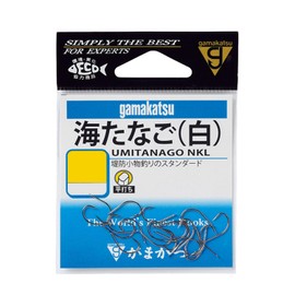 Gamakatsu Sea Tanago Hook White No. 7 Fishing Hooks
