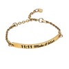 cuffsecret Adjustable 11:11 Make A Wish Bracelet (Golden)