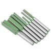 7Pcs/Set 6 Handles Tungsten Steel No Rust Woodworking Milling Cutter