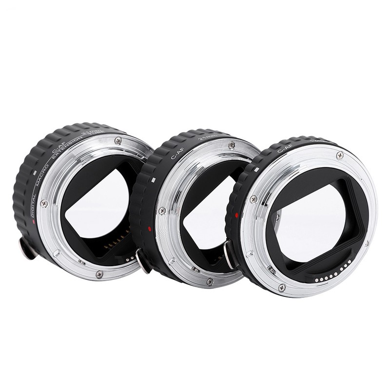 Meike Auto Focusing Macro Extension Lens Adapter Tube Rings Set