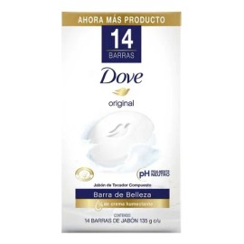 Jabón Corporal Dove Barra Crema Humectante Pzs Full