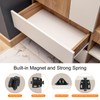 sourcing map 8Pack Magnetic Touch Latches, Push to Open Magnet