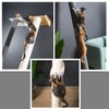 SHENGOCASE Modern 78.7“ Tall Leaning Cat Tree Tower Scratching Post