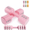 Adjustable Dumbbell Set of 2, 4 in 1 Free Weights
