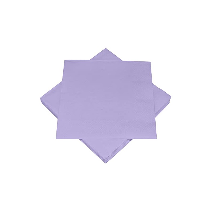 HEKU 30241-06 100 napkins, cellulose, lilac