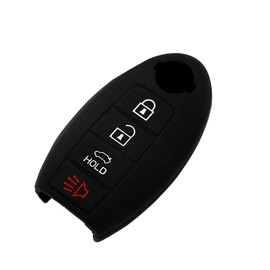Funda Protectora compatible con Llave Nissan de 4 botones. Funda para Llaves de Carro. Funda para Llave compatible con Nissan Altima, Murano y más. Carcasa Protector para Llaves. Key Fob Cover