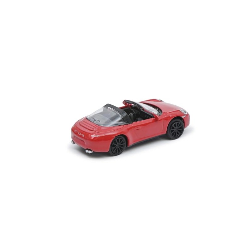Schuco 1:87 911 Targa 4S Red 452670900 [Shipping from Canada]