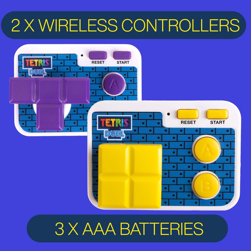 Fizz Creations Tetris Duel - 2 Player TV Games Console