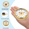 PATIKIL 80 mm Wall Clock Vintage Kitchen Clock Round Quartz