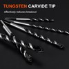 COMOWARE Masonry Drill Bit, 10 Pcs Concrete Drill Bit 1/8”