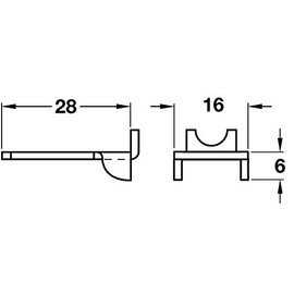 Suki Hardware 12 Steel Book CASE Shelf Support PINS PEG Stud Steel