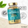 Cod Liver Oil Capsules High Strength 1000mg | 120 Count