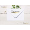 50 White Envelopes Gummed 100gsm. Suitable for Greetings Cards, Birthday,
