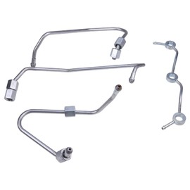 Yeasliy Fuel Injector Pipe Set 6672406 6657643 6657644 6672404 Compatible for Kubota D1105 Engine Bobcat 463 553 S70 B100 E25 E27Z