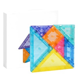 7 Piece Tangram Puzzles for Kids Set, Tangram, Educational Learning Toys for Spatial Awareness, Creative Shape Building, Travel-Friendly Design