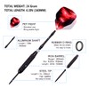22g Steel Tip Darts Set,12 Pcs Professional Darts Set with