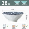 Zscera 38 oz Japanese Ramen Bowl Set of 6, 8-Inch