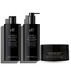 pH PURE HAIR Smoothing Set - Sulfate & Paraben-Free Shampoo,