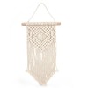 Bailinks Macrame Wall Hanging, Handmade Woven Tapestry, Boho Chic Wall