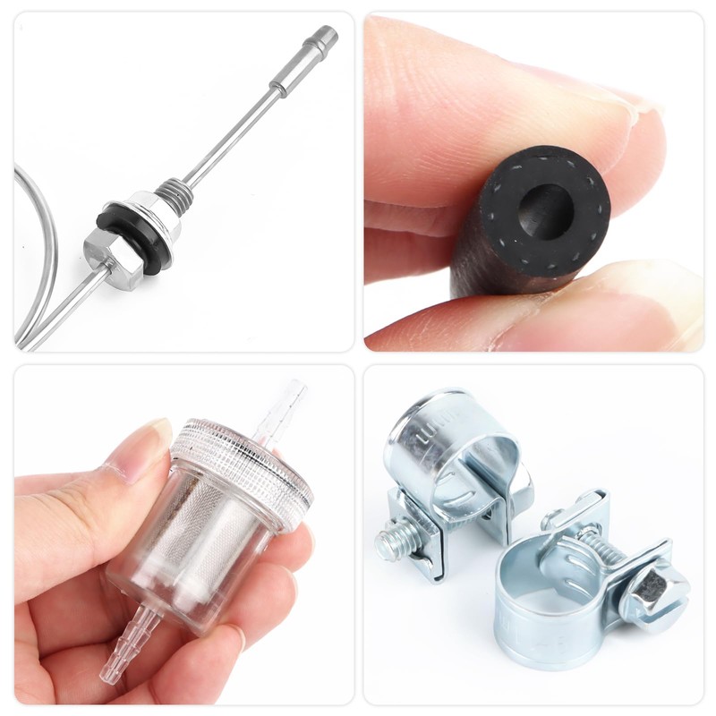 Fuel Standpipe Set, Tank Extractor Standpipe with 1 Oil Filter