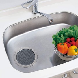 Belca Drain Strainer, Easy to Place, No Accumulation, for Diameter 5.7 inches, Diameter 5.7 x Height 0.6 inches, Gray, Standard Size SP-224