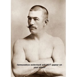 1st World Champ John Sullivan PHOTO Boxing Heavyweight Champion Boxer 1882