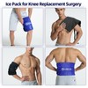 World-Bio Ice Pack for Knee Replacement Surgery, Reusable Gel Ice